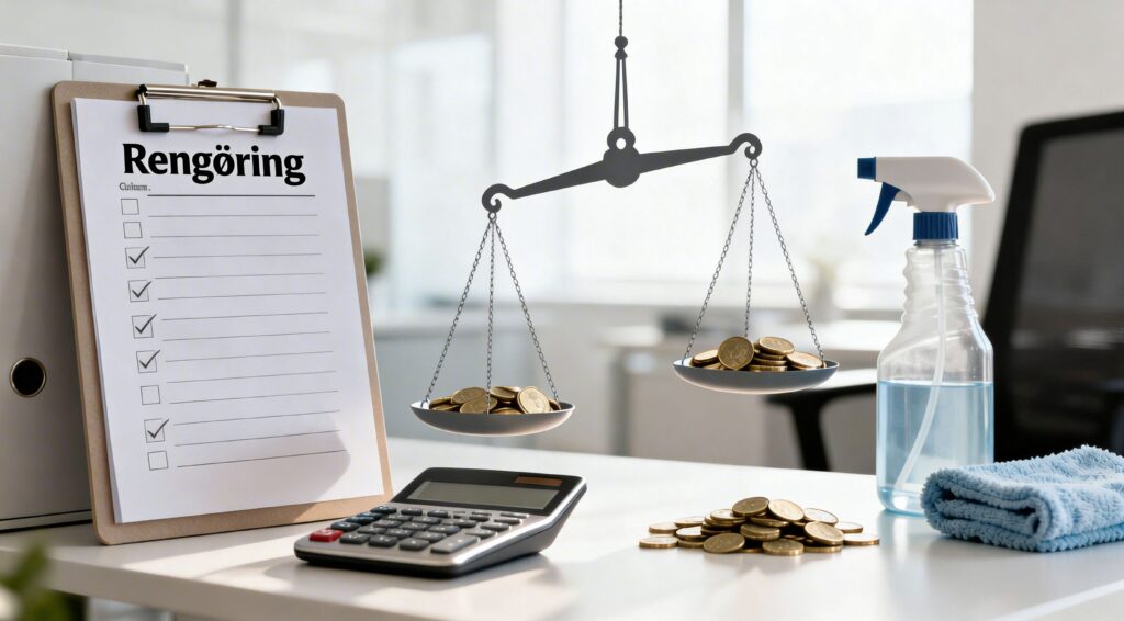 Rengøring og kontorservice til virksomheder i Danmark.