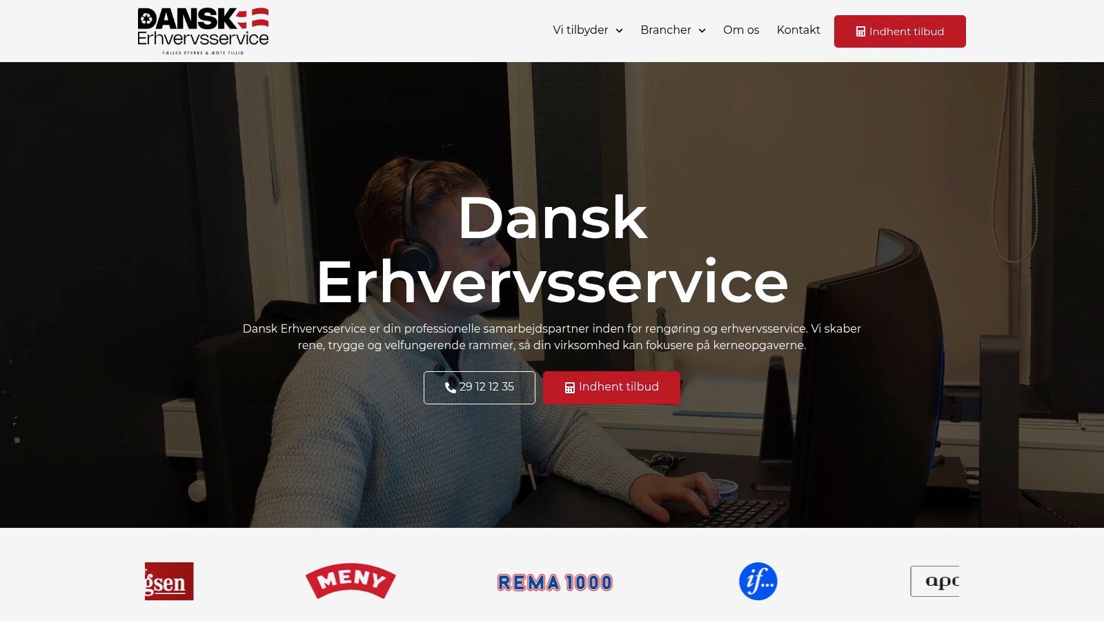 Screenshot from https://danskerhvervsservice.dk